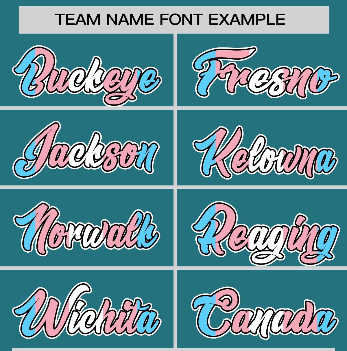 Custom Teal Powder Blue Transgender For Pride Month Classic Style Baseball Jersey| KXKSHOP