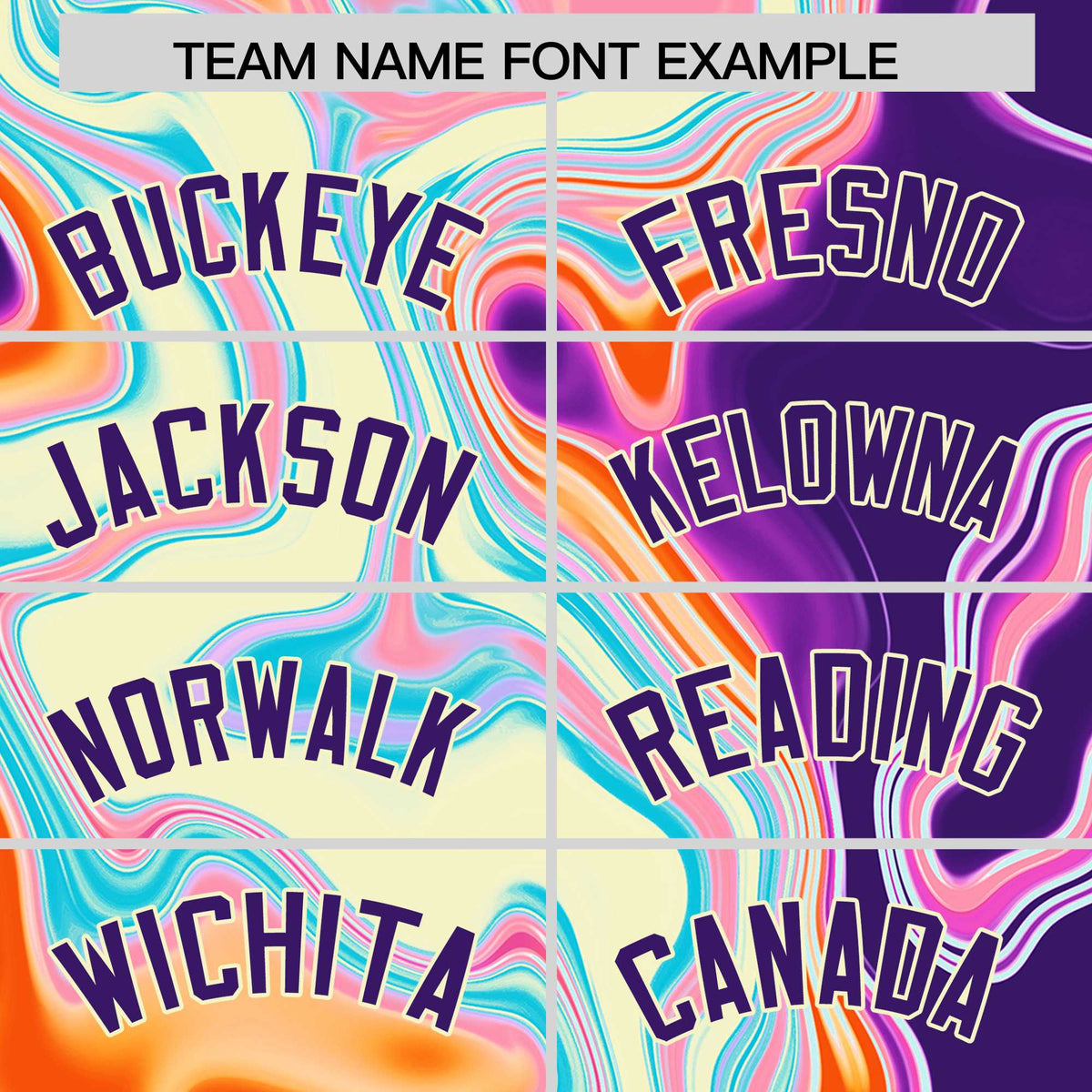 Custom Multi Color Split Fashion Fluid Pattern Authentic Baseball Jersey| KXKSHOP
