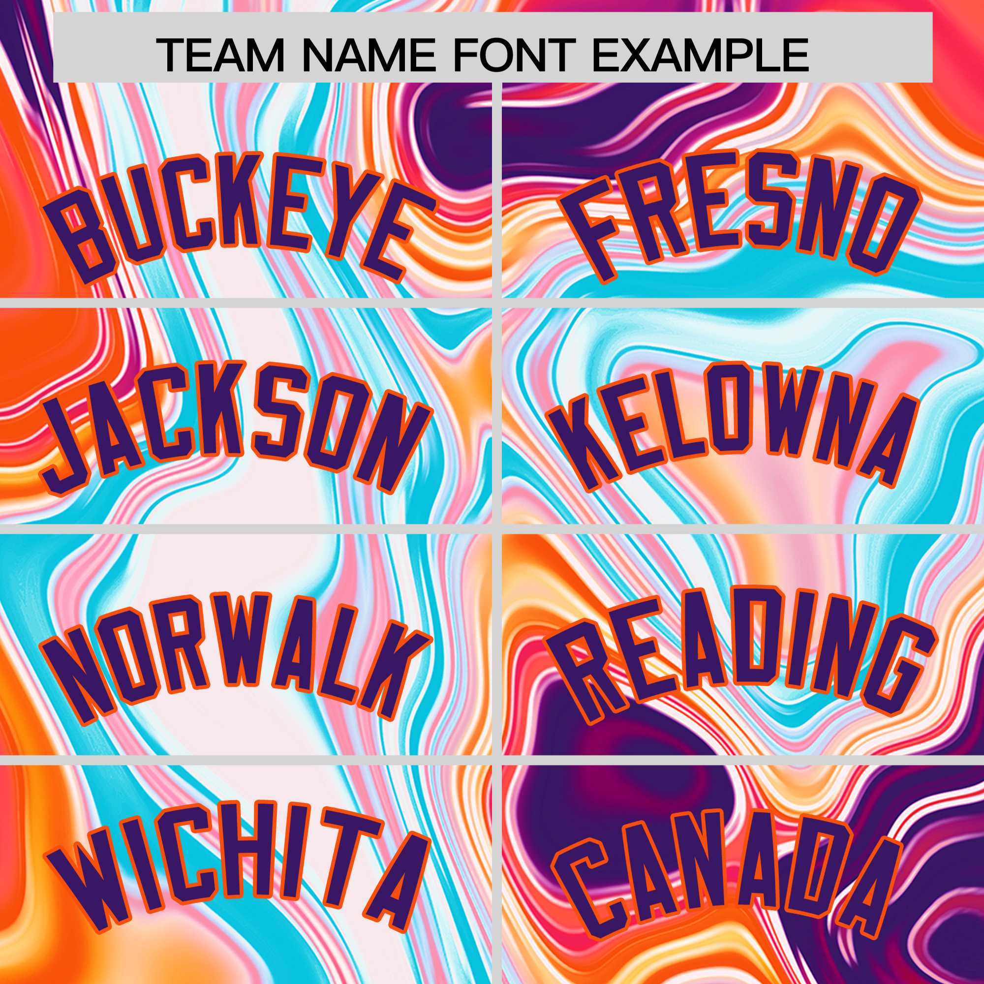 Custom Orange Split Fashion Fluid Pattern Authentic Baseball Jersey| KXKSHOP