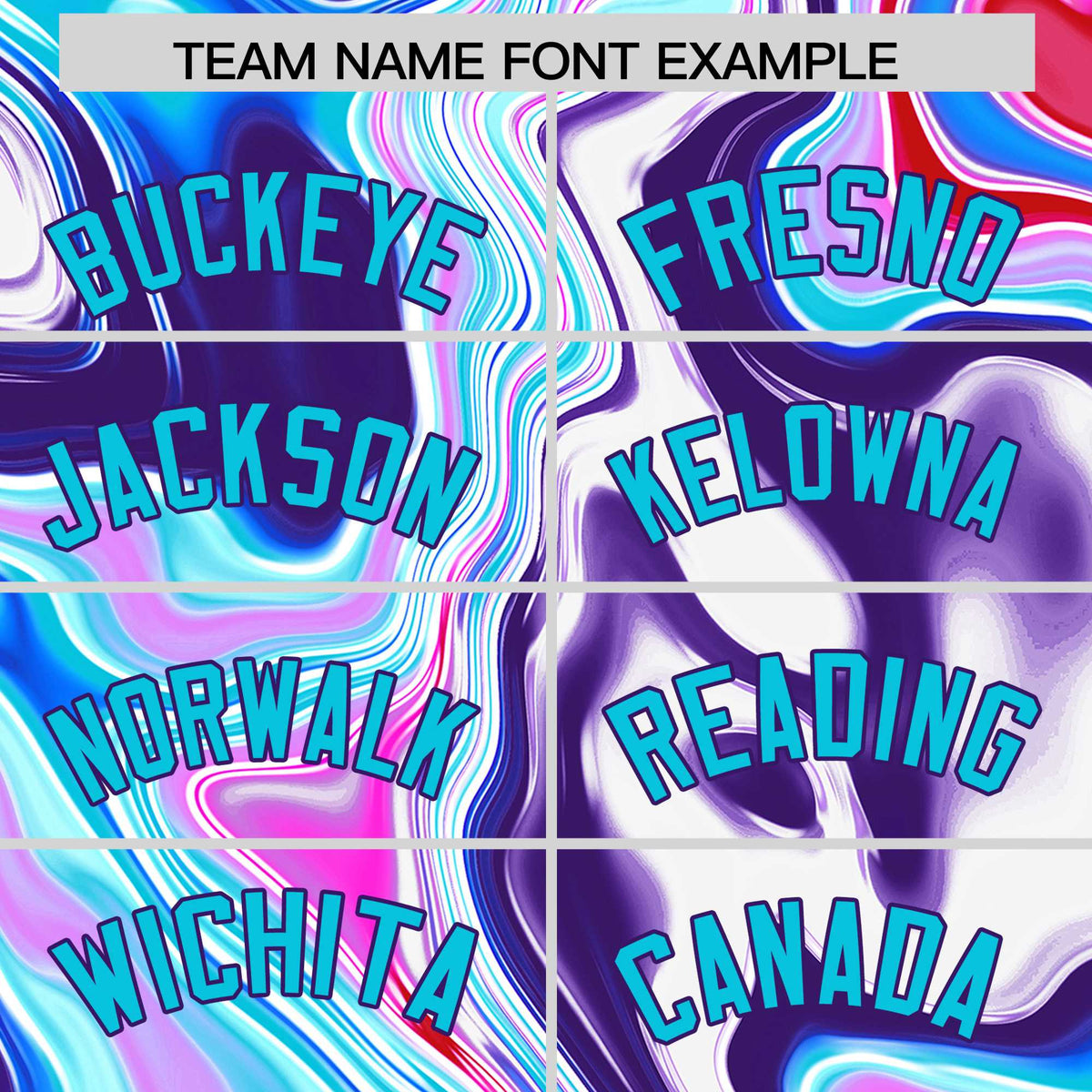 Custom Purple Split Fashion Fluid Pattern Authentic Baseball Jersey| KXKSHOP