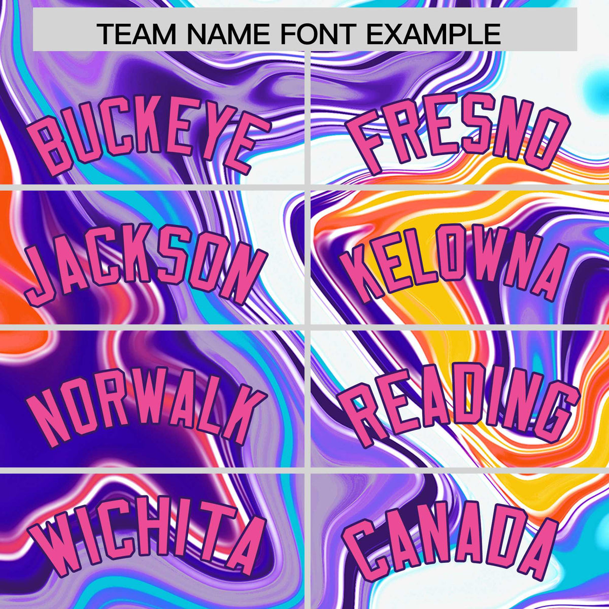 Custom Multi Color Split Fashion Fluid Pattern Authentic Baseball Jersey| KXKSHOP