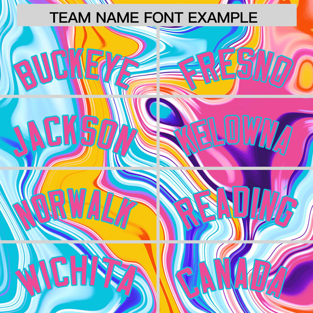 Custom Multi Color Split Fashion Fluid Pattern Authentic Baseball Jersey| KXKSHOP