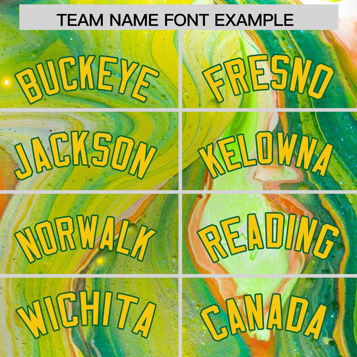 Custom Neon Green Split Fashion Fluid Pattern Authentic Baseball Jersey| KXKSHOP