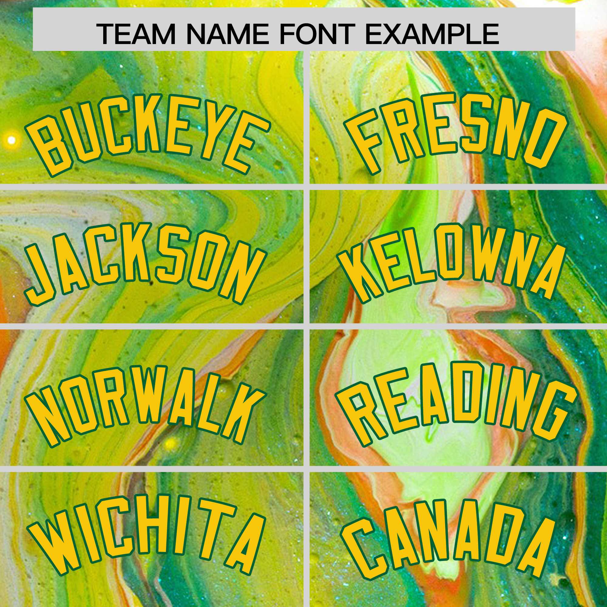 Custom Neon Green Split Fashion Fluid Pattern Authentic Baseball Jersey| KXKSHOP