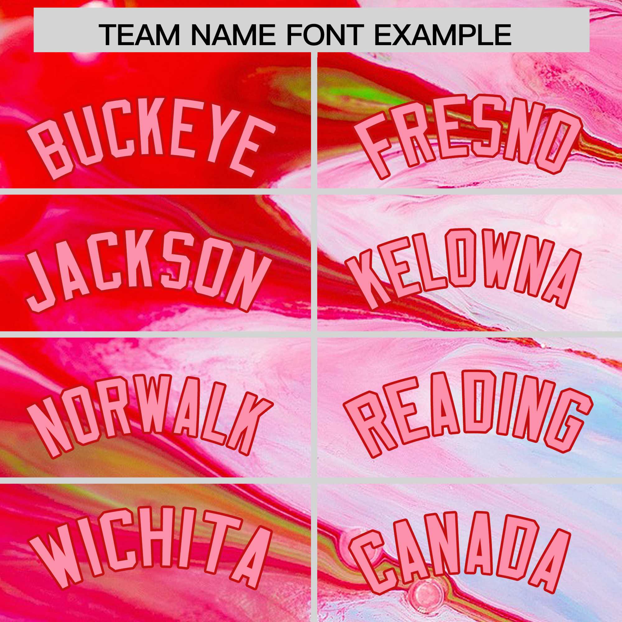 Custom Red Split Fashion Fluid Pattern Authentic Baseball Jersey| KXKSHOP