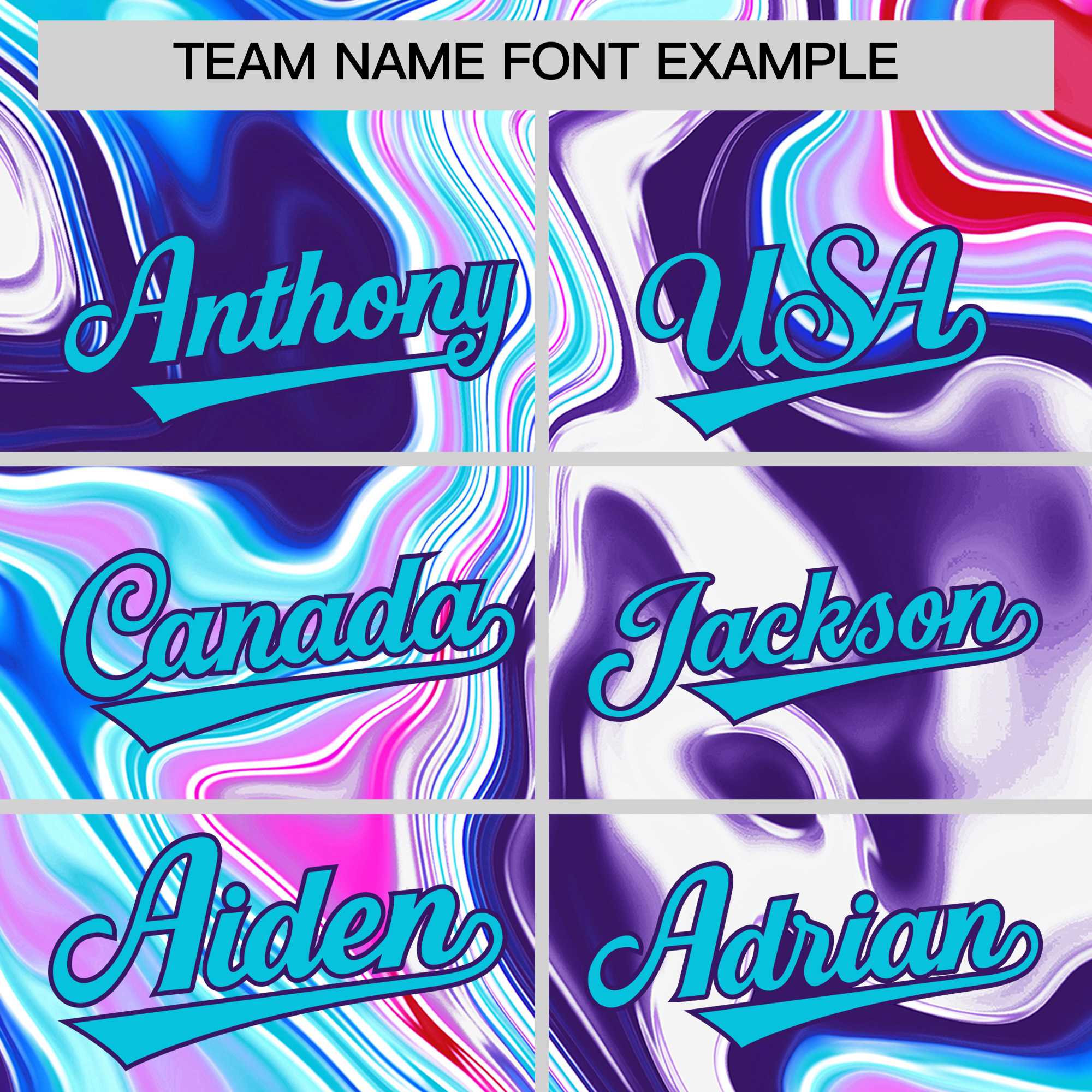 Custom Purple Split Fashion Fluid Pattern Authentic Baseball Jersey| KXKSHOP