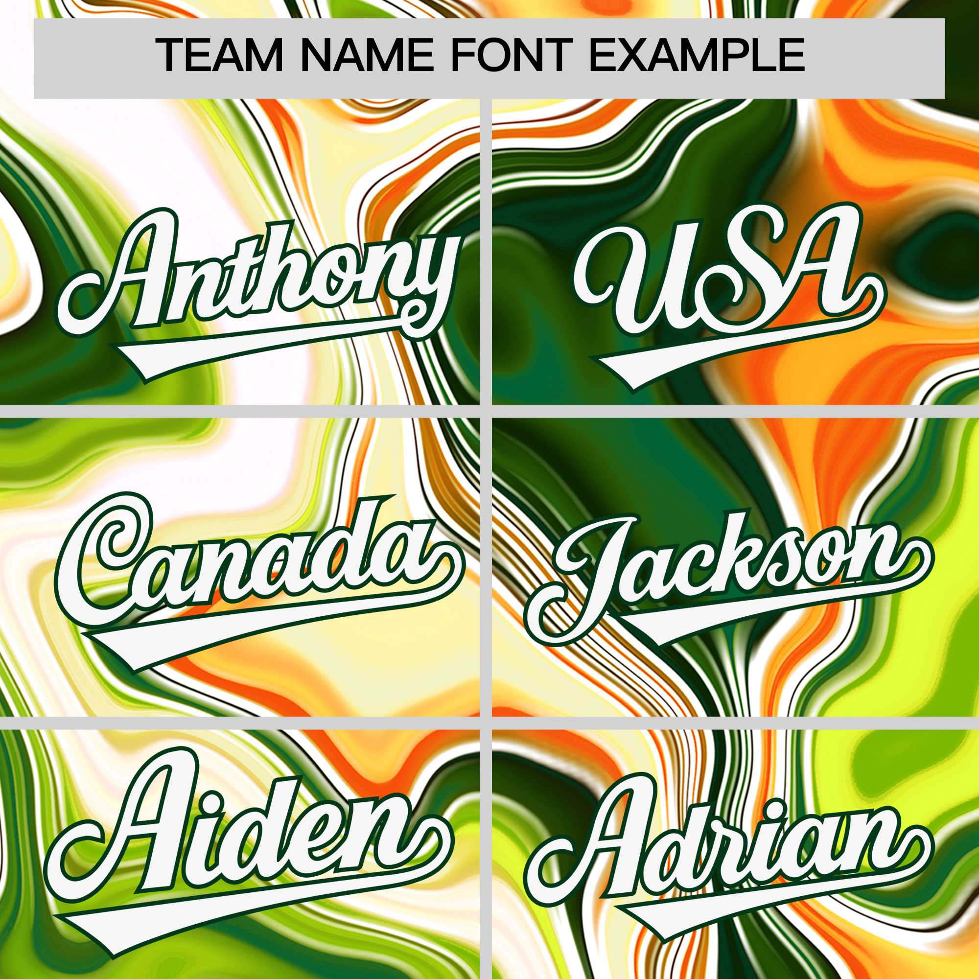 Custom Green Split Fashion Fluid Pattern Authentic Baseball Jersey| KXKSHOP