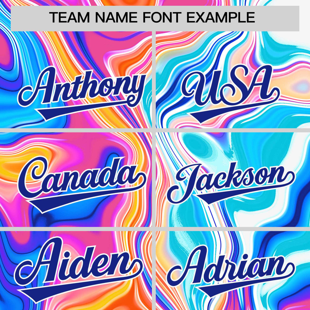 Custom Multi Color Split Fashion Fluid Pattern Authentic Baseball Jersey| KXKSHOP