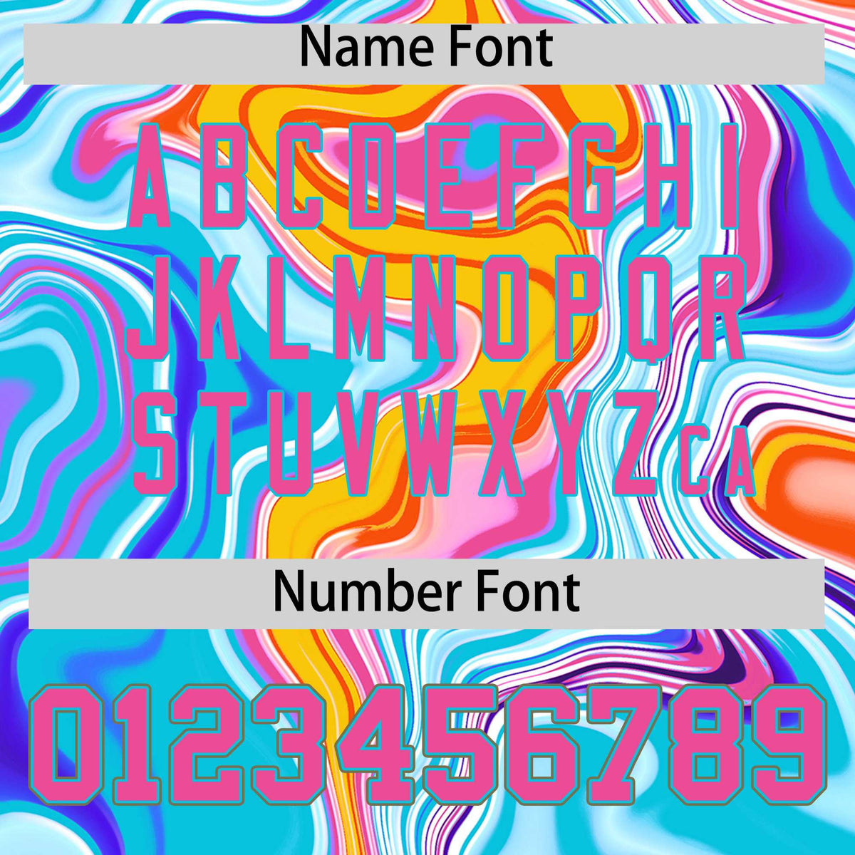 Custom Multi Color Split Fashion Fluid Pattern Authentic Baseball Jersey| KXKSHOP