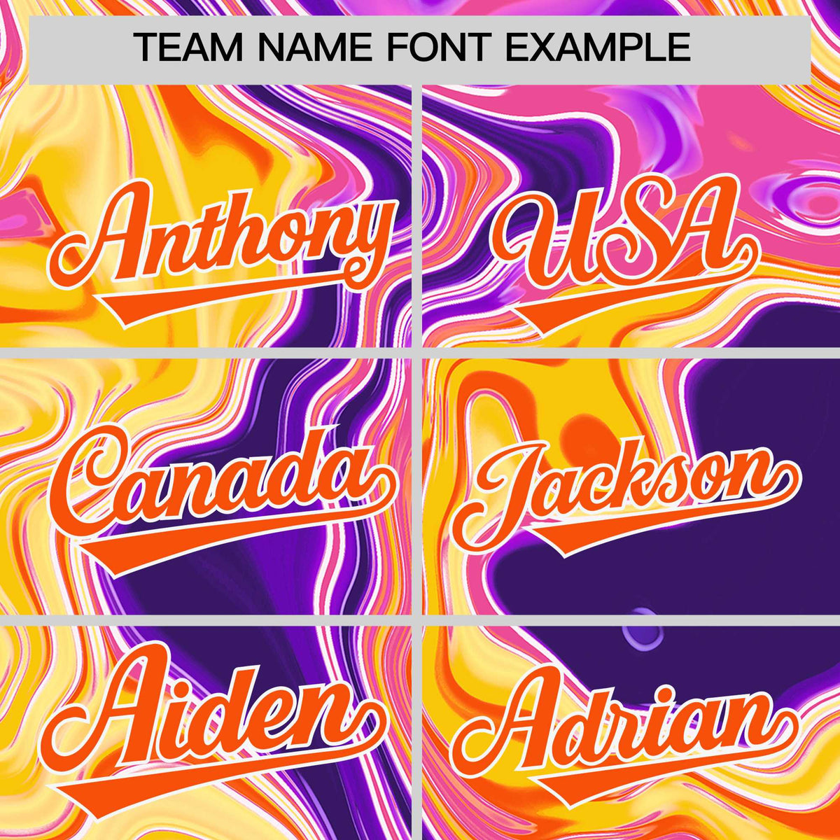 Custom Purple Split Fashion Fluid Pattern Authentic Baseball Jersey| KXKSHOP