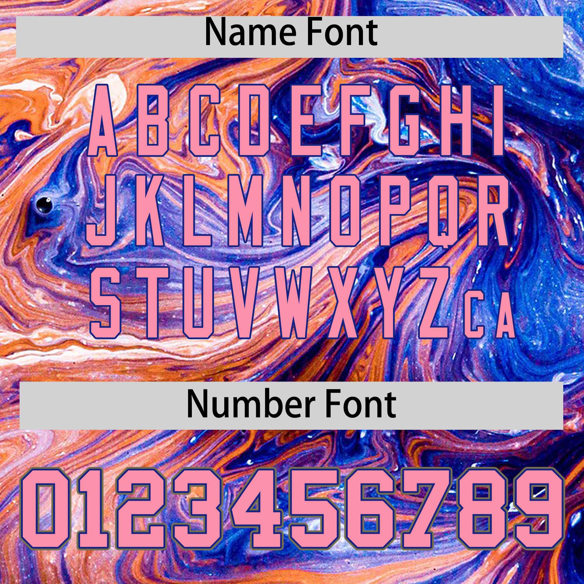 Custom Royal Split Fashion Fluid Pattern Authentic Baseball Jersey| KXKSHOP