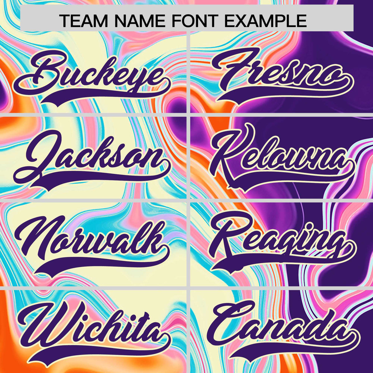 Custom Multi Color Split Fashion Fluid Pattern Authentic Baseball Jersey| KXKSHOP