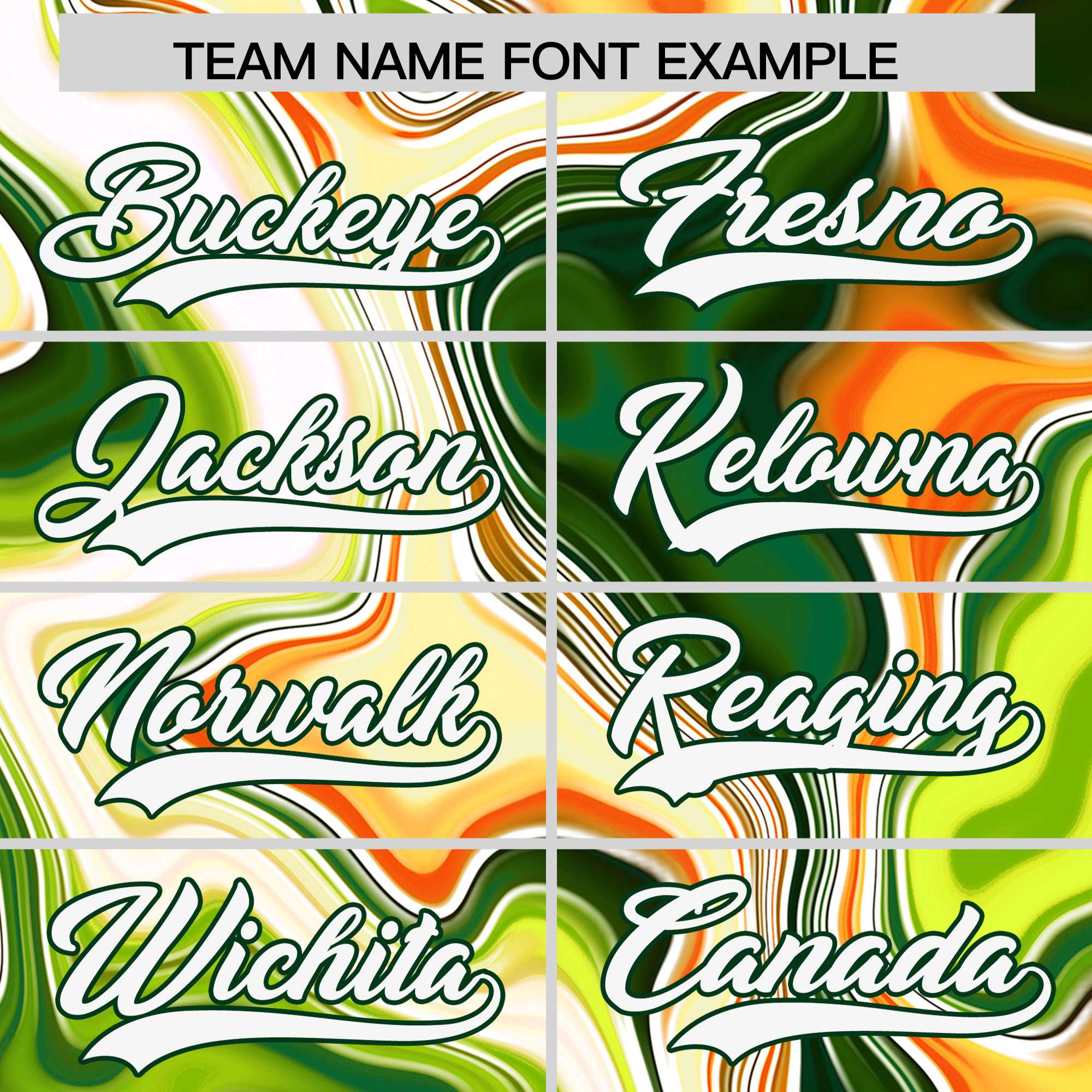 Custom Green Split Fashion Fluid Pattern Authentic Baseball Jersey| KXKSHOP