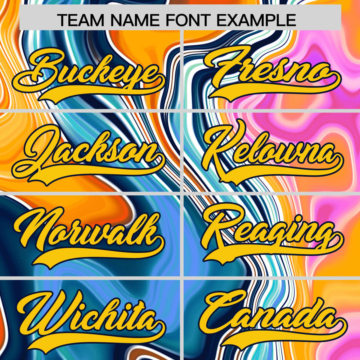 Custom Multi Color Split Fashion Fluid Pattern Authentic Baseball Jersey| KXKSHOP