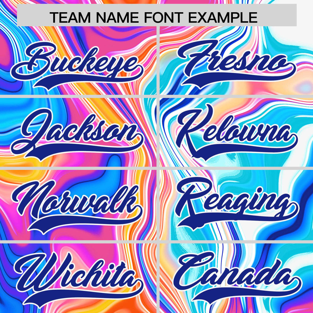 Custom Multi Color Split Fashion Fluid Pattern Authentic Baseball Jersey| KXKSHOP