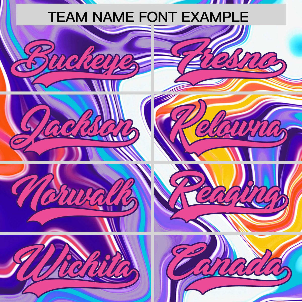 Custom Multi Color Split Fashion Fluid Pattern Authentic Baseball Jersey| KXKSHOP