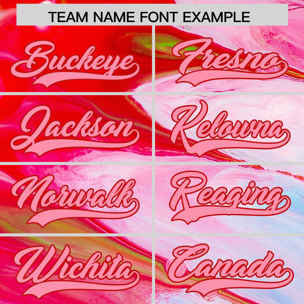 Custom Red Split Fashion Fluid Pattern Authentic Baseball Jersey| KXKSHOP