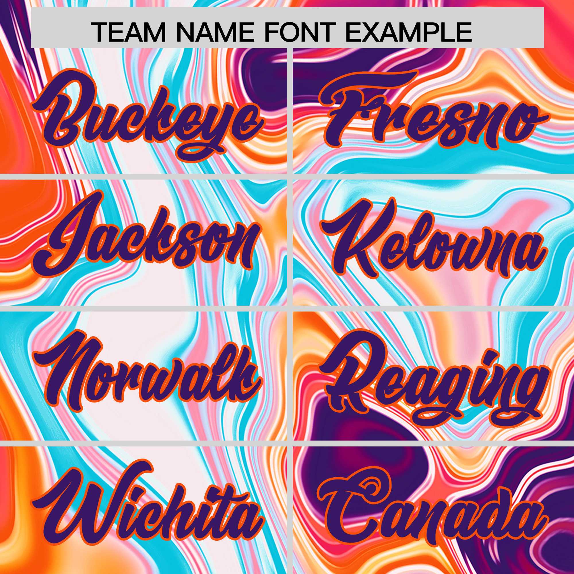 Custom Orange Split Fashion Fluid Pattern Authentic Baseball Jersey| KXKSHOP