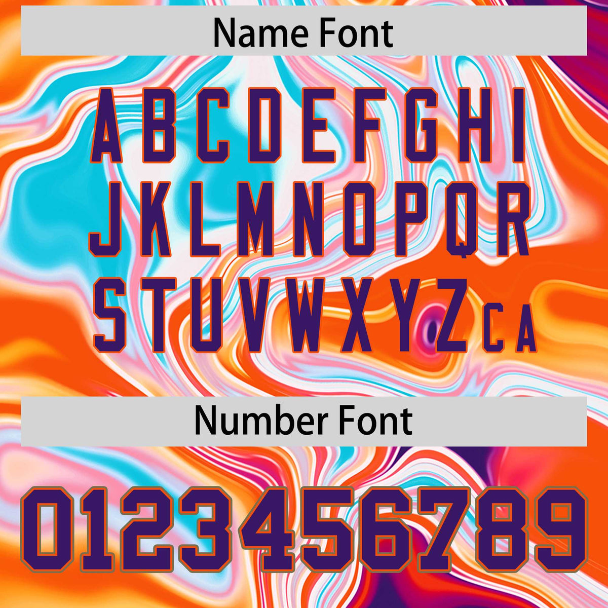 Custom Orange Split Fashion Fluid Pattern Authentic Baseball Jersey| KXKSHOP