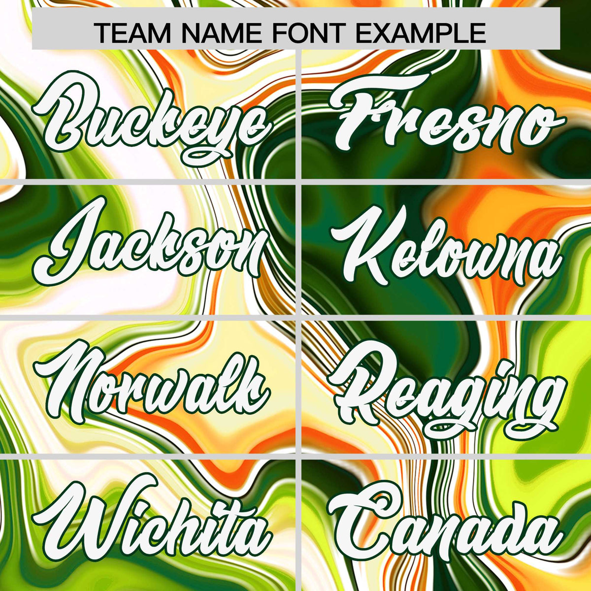 Custom Green Split Fashion Fluid Pattern Authentic Baseball Jersey| KXKSHOP