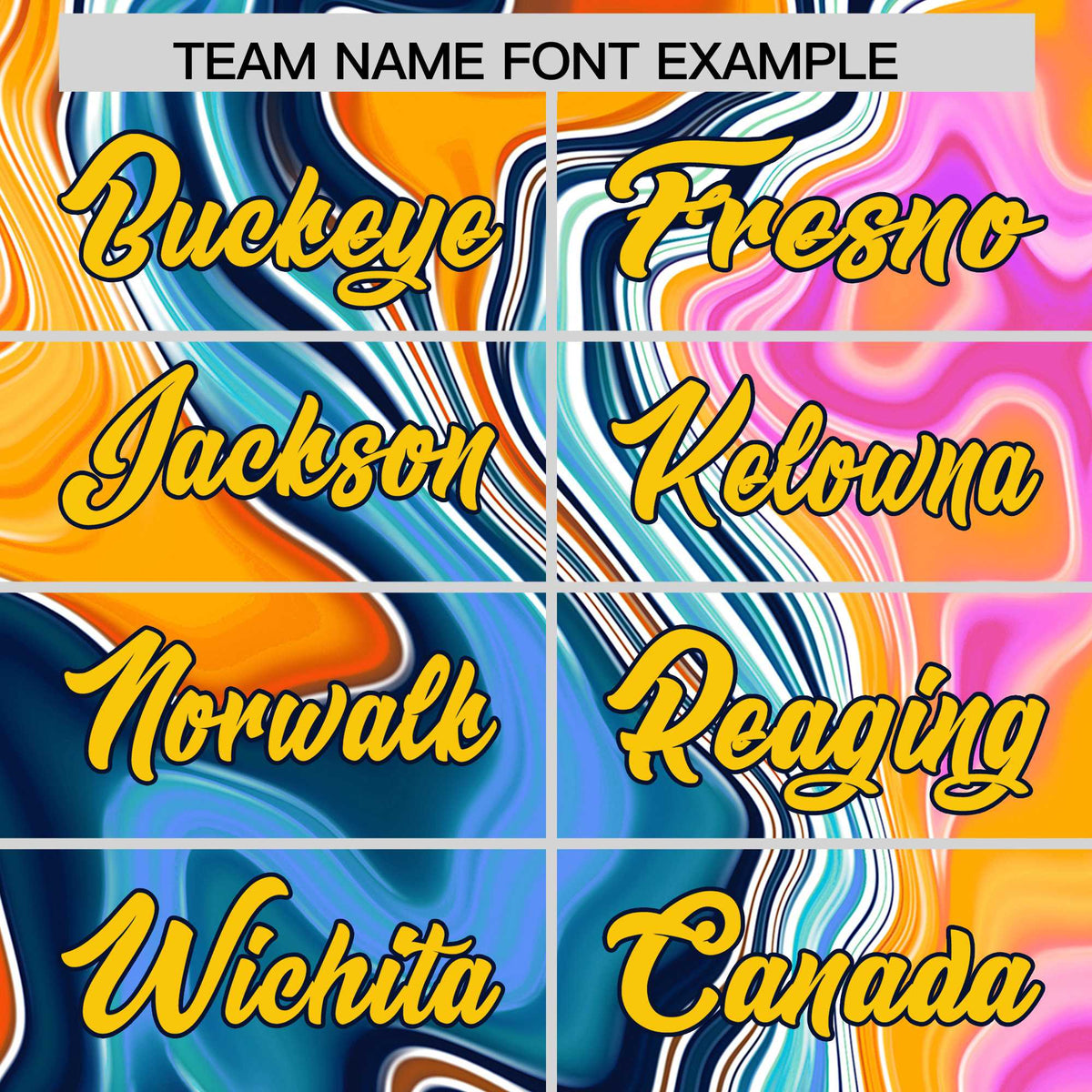 Custom Multi Color Split Fashion Fluid Pattern Authentic Baseball Jersey| KXKSHOP