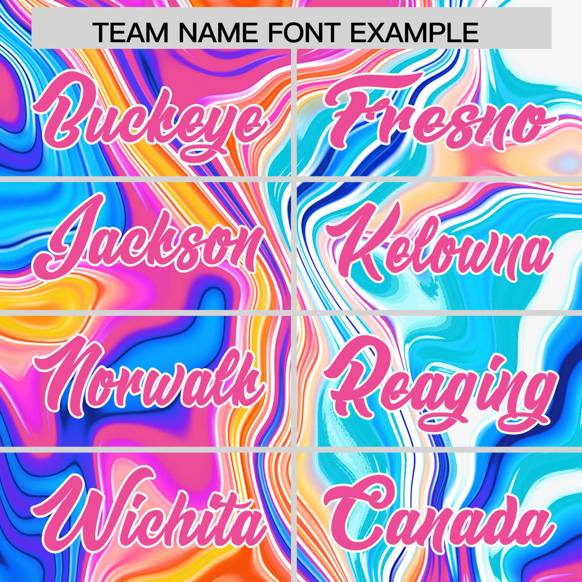 Custom Sky Blue Split Fashion Fluid Pattern Authentic Baseball Jersey| KXKSHOP