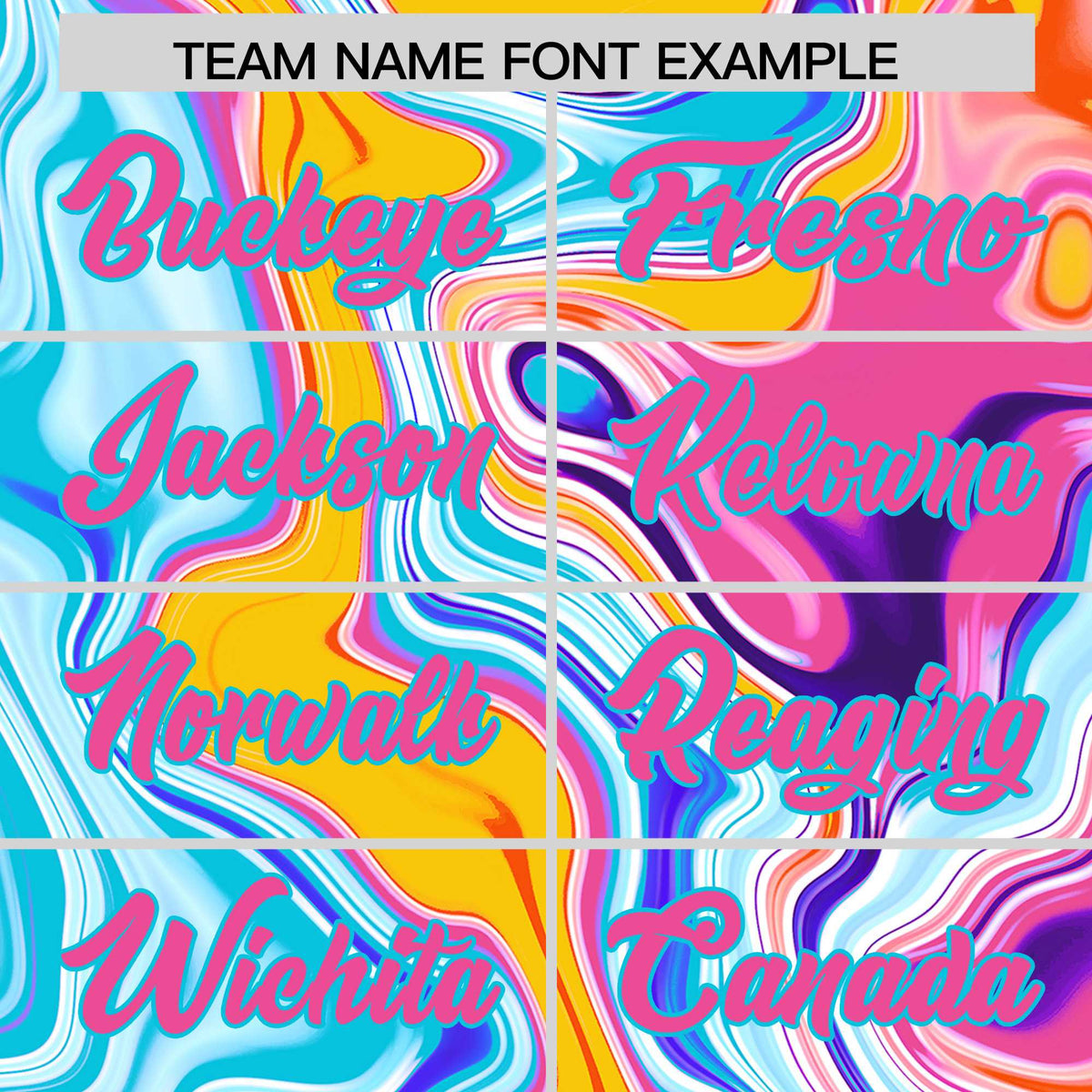 Custom Multi Color Split Fashion Fluid Pattern Authentic Baseball Jersey| KXKSHOP
