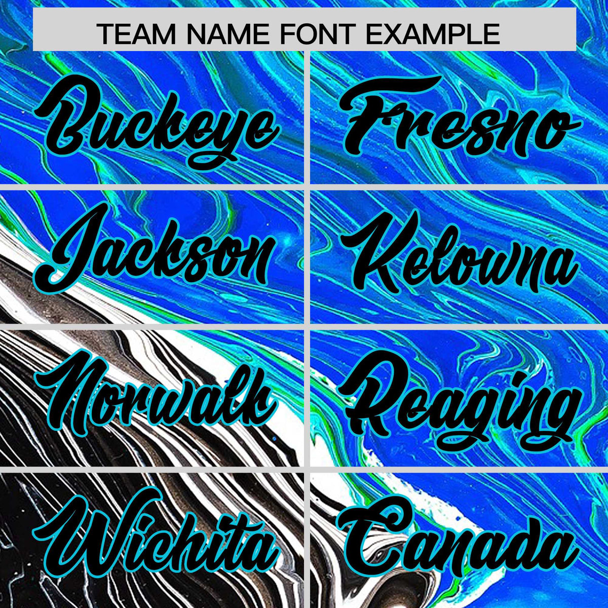 Custom Multi Color Split Fashion Fluid Pattern Authentic Baseball Jersey| KXKSHOP