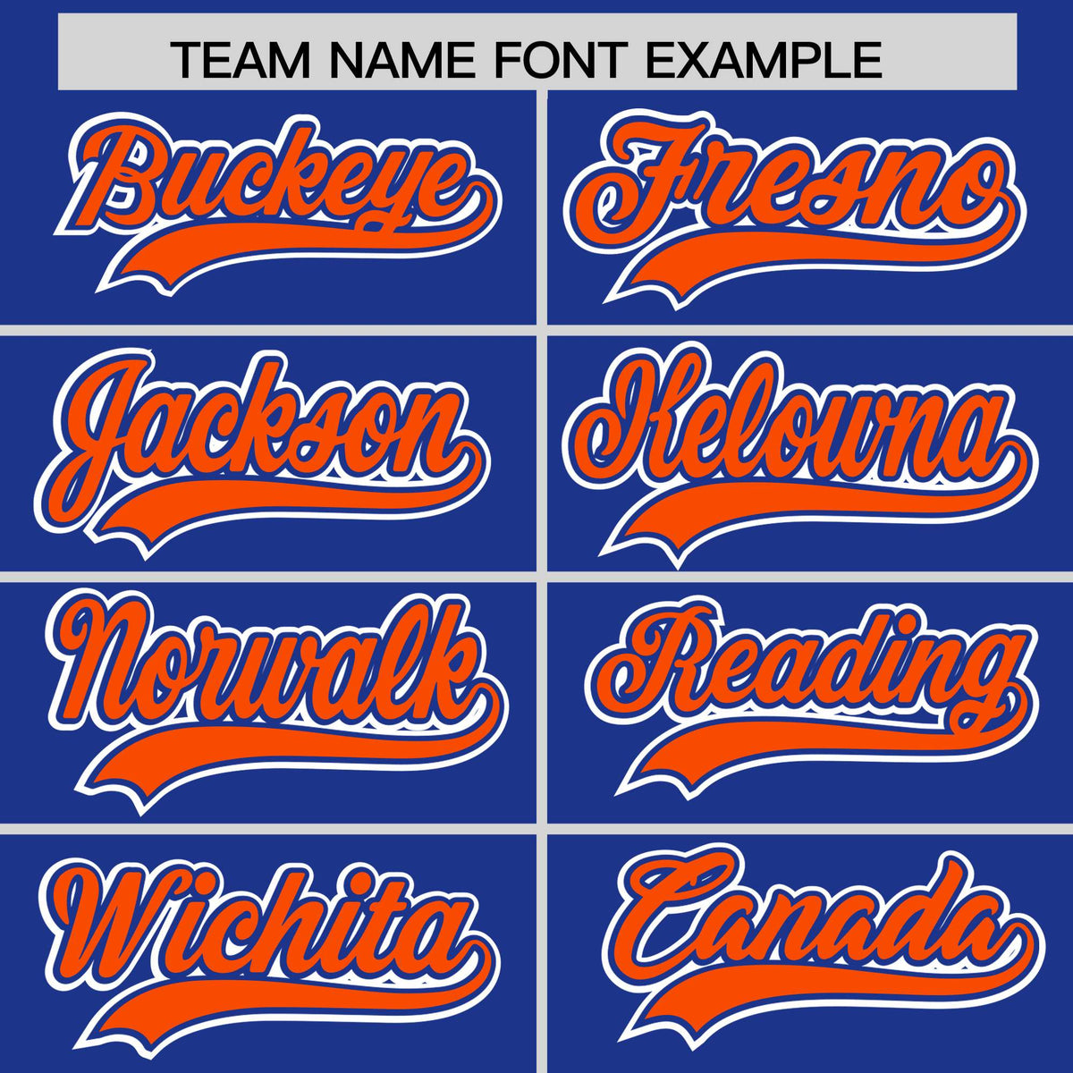 Custom Royal Orange Personalized Color Block Authentic Baseball Jersey