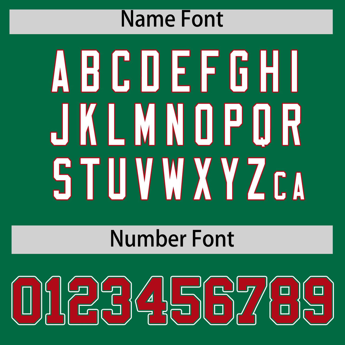 Custom Kelly Green Red Personalized Color Block Authentic Baseball Jersey