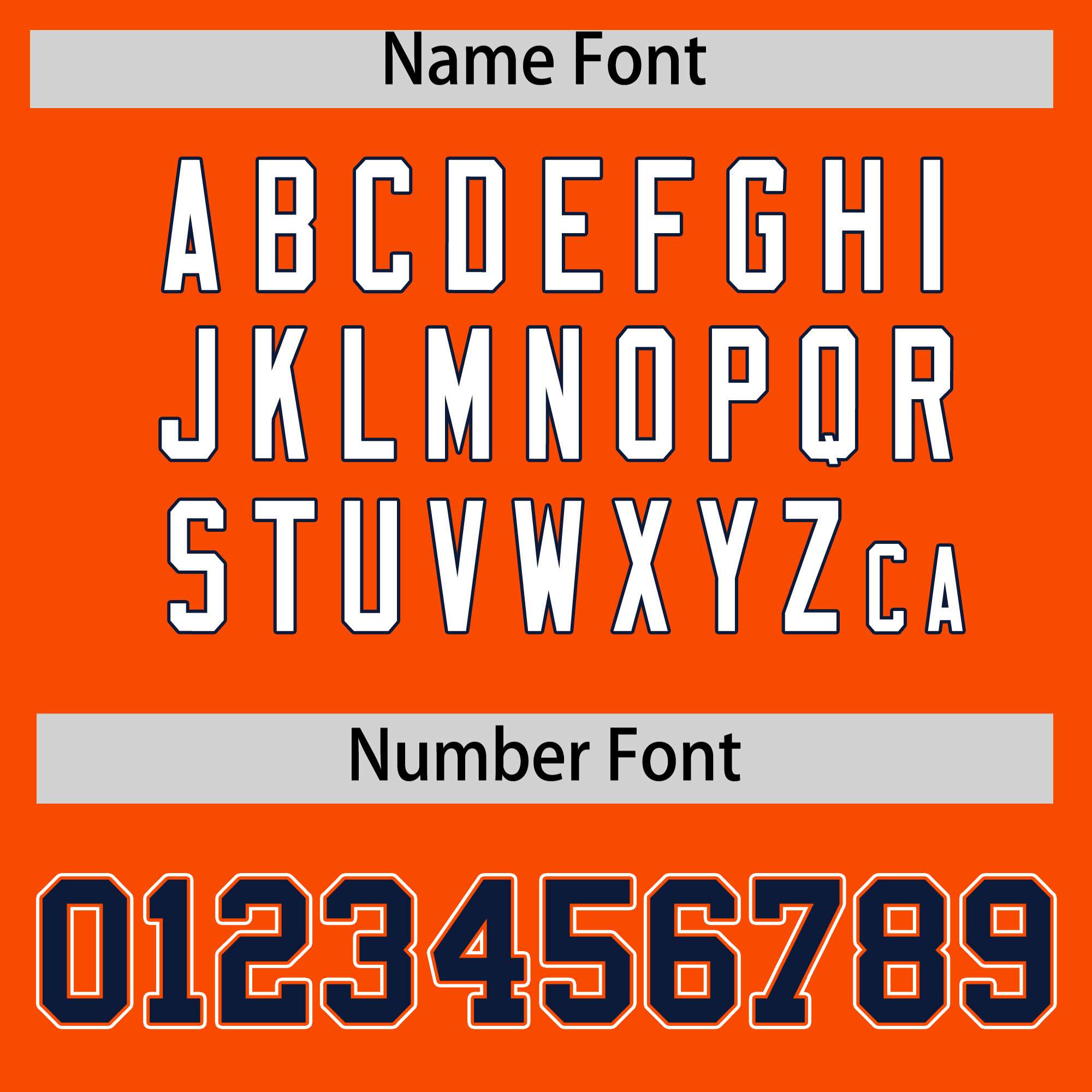 Custom Orange Navy Personalized Color Block Authentic Baseball Jersey