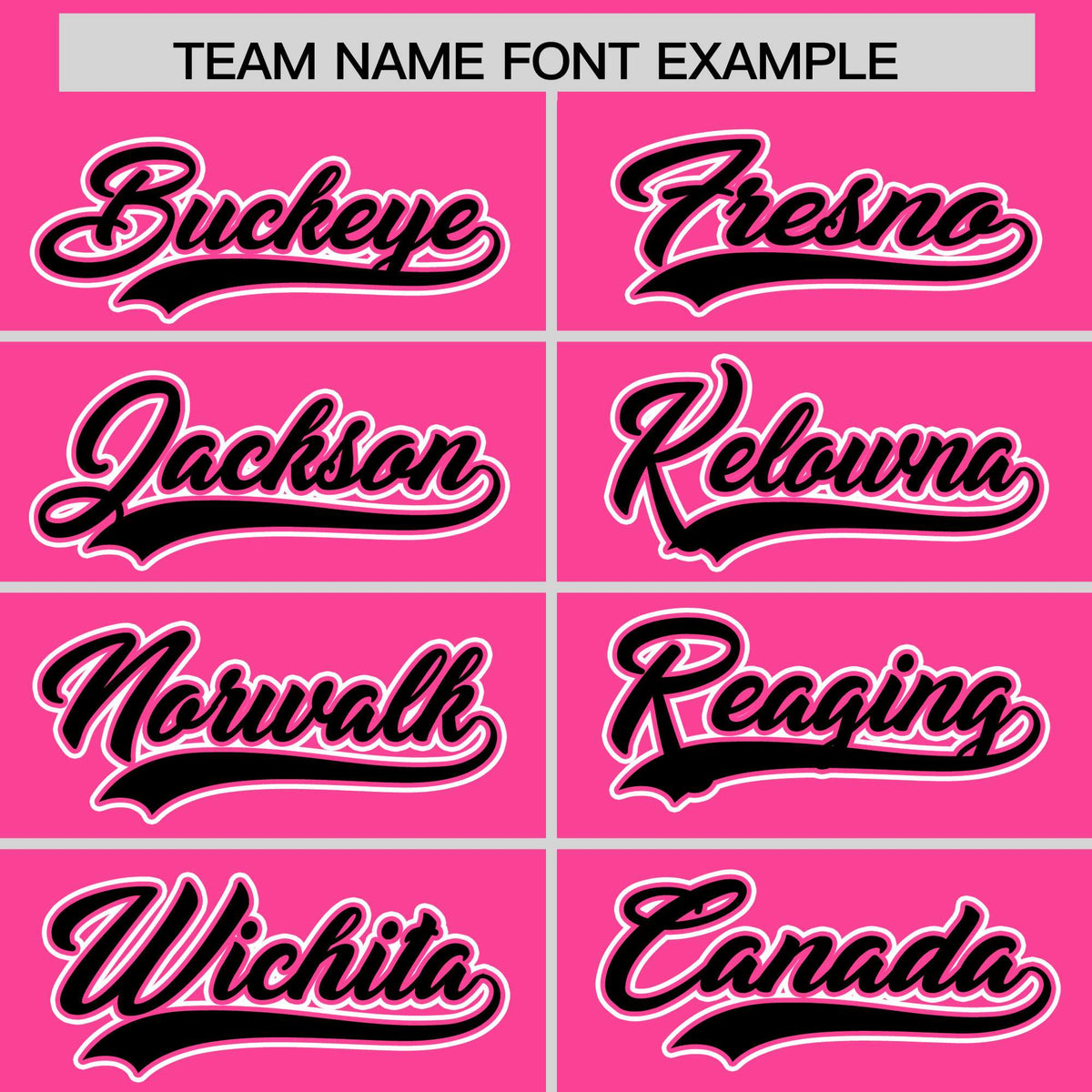 Custom Pink Black Personalized Color Block Authentic Baseball Jersey