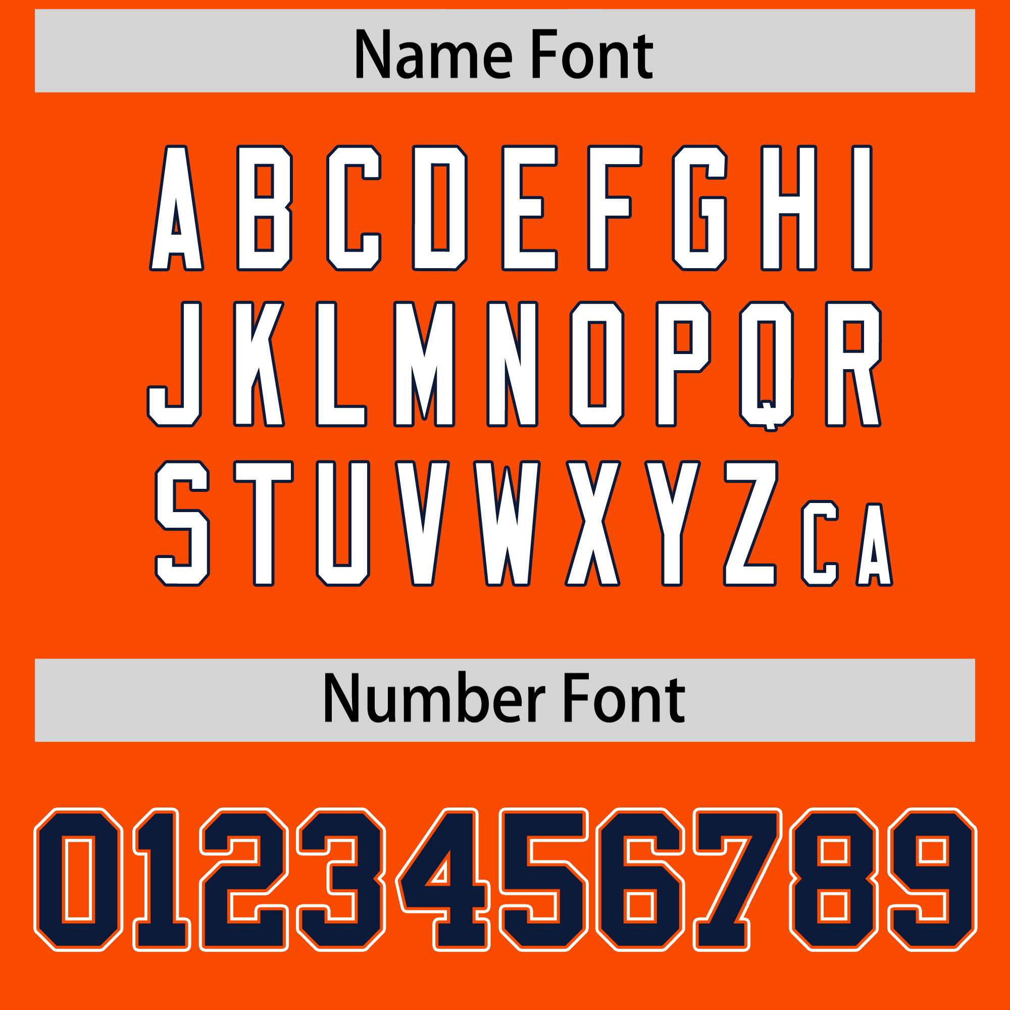 Custom Orange Navy Personalized Color Block Authentic Baseball Jersey