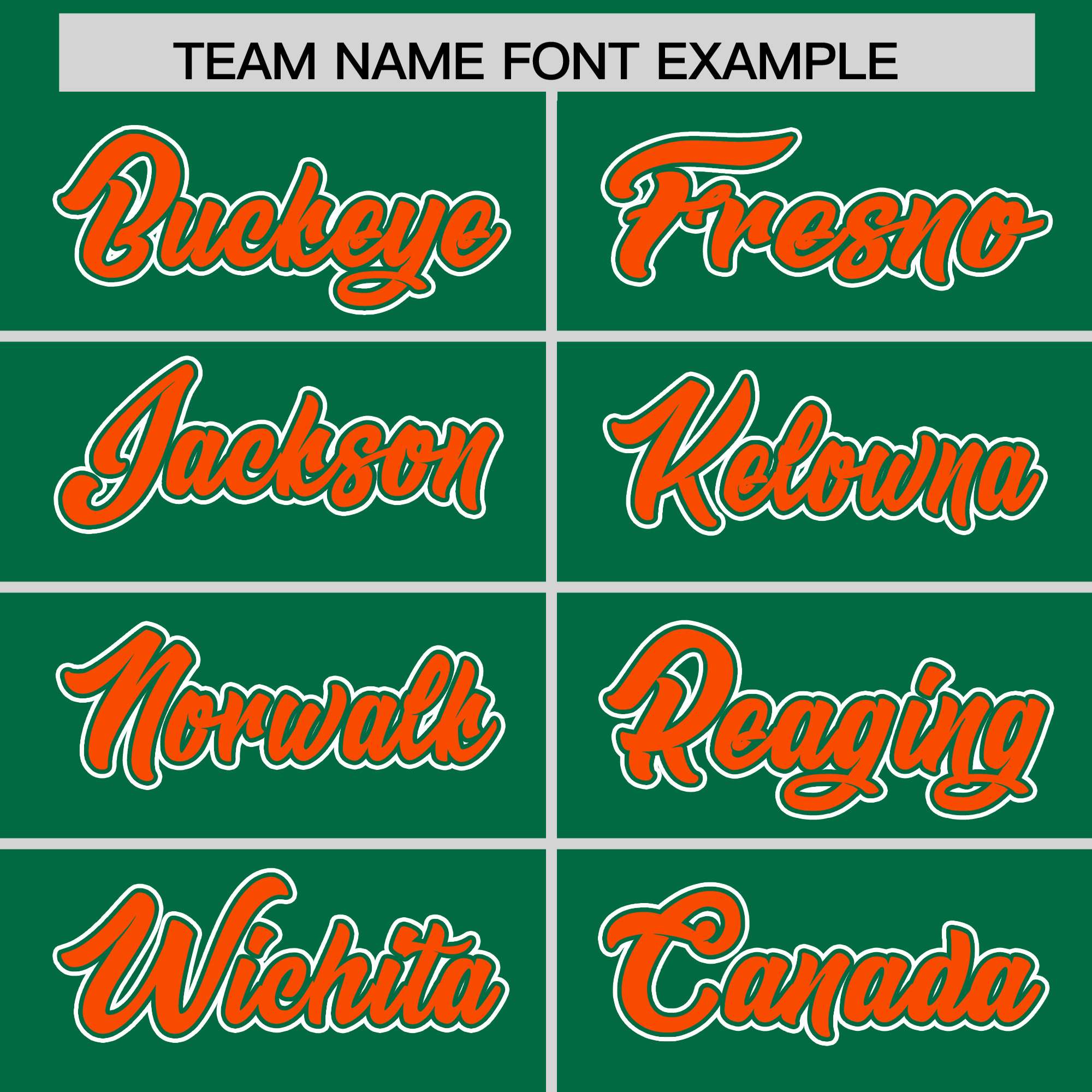 Custom Kelly Green Orange Personalized Color Block Authentic Baseball Jersey