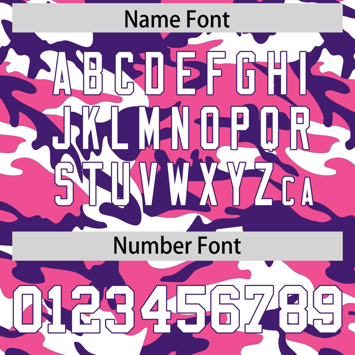 Custom Pink Purple White Camo Gradient Fashion Baseball Jersey | Perfect for Training,Sublimation Printed & Stitched,Add Name and Numbern,Perfect for Teams | KXKSHOP