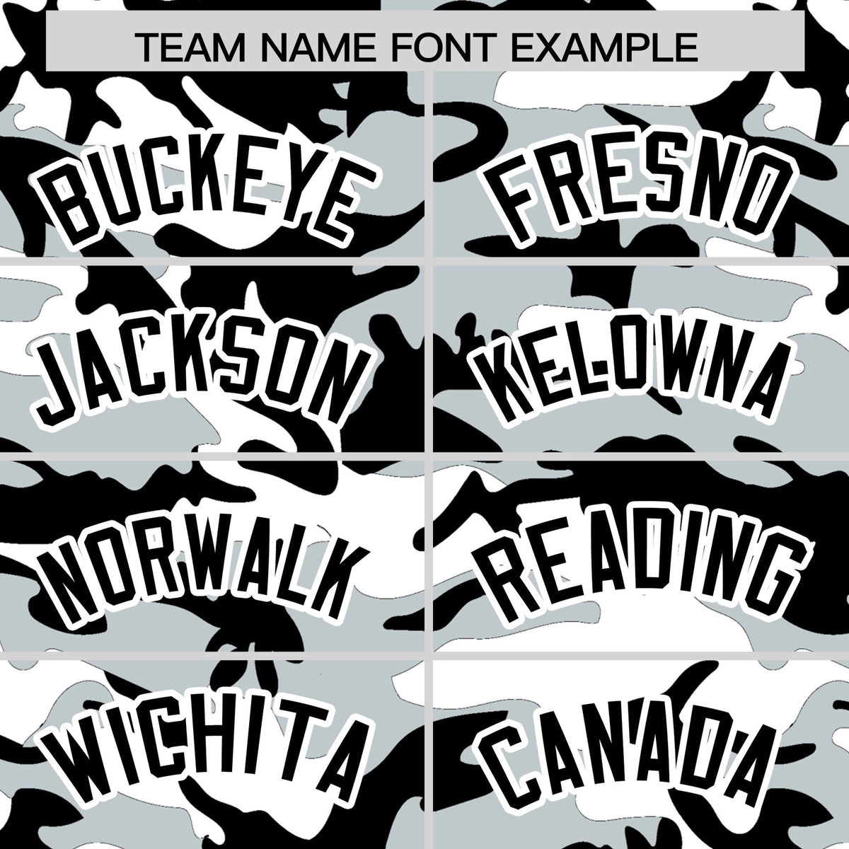 Custom Black Silver White Camo Gradient Fashion Baseball Jersey | Perfect for Training,Sublimation Printed & Stitched,Add Name and Numbern,Perfect for Teams | KXKSHOP