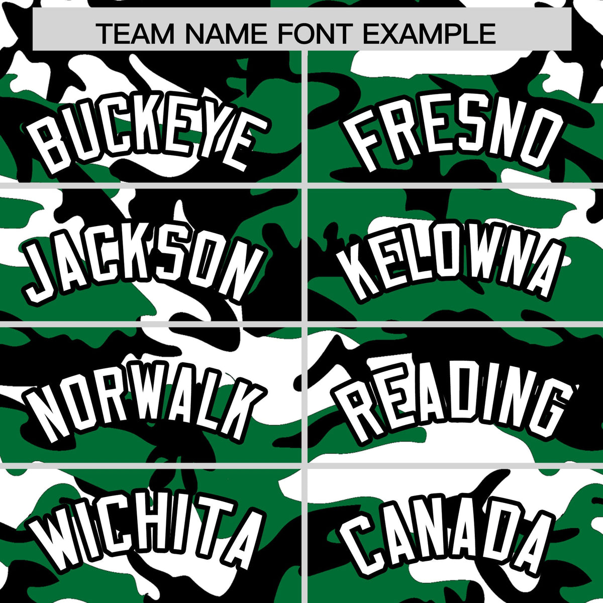 Custom Kelly Green White Black Camo Gradient Fashion Baseball Jersey | Perfect for Training,Sublimation Printed & Stitched,Add Name and Numbern,Perfect for Teams | KXKSHOP
