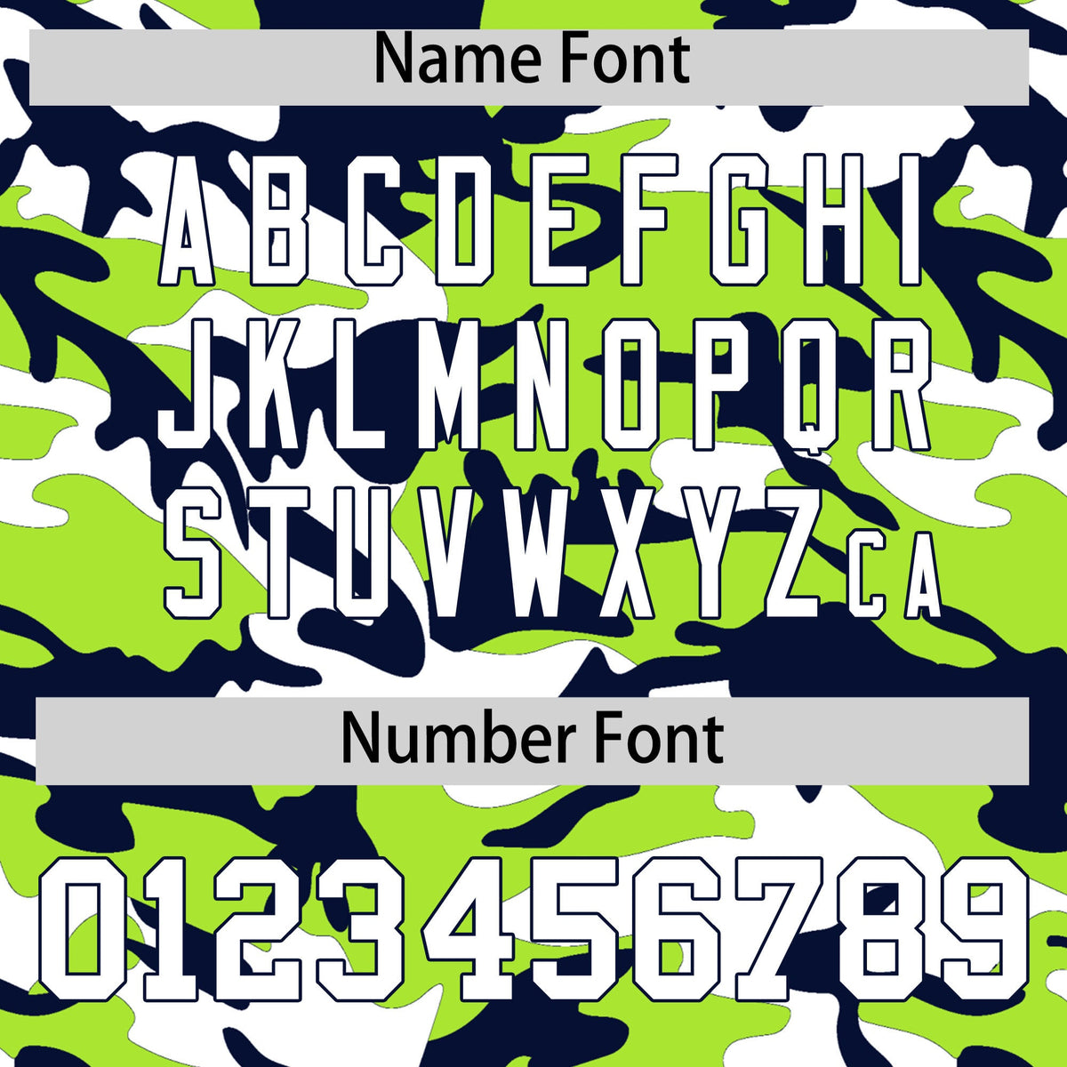 Custom Neon Green Navy White Camo Gradient Fashion Baseball Jersey | Perfect for Training,Sublimation Printed &amp; Stitched,Add Name and Numbern,Perfect for Teams | KXKSHOP