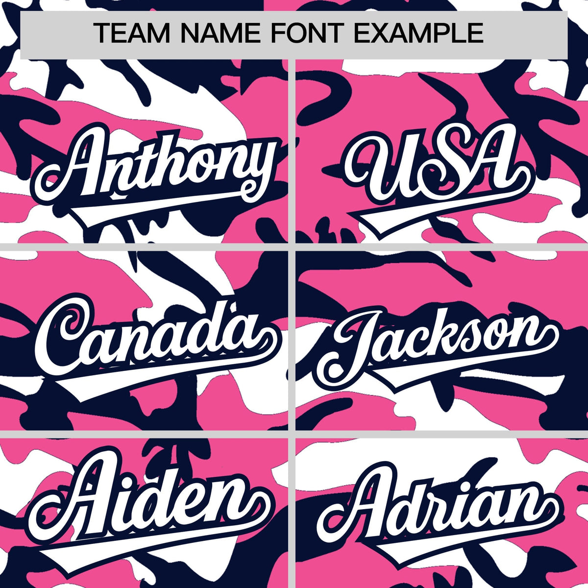 Custom Pink Navy White Camo Gradient Fashion Baseball Jersey | Perfect for Training,Sublimation Printed & Stitched,Add Name and Numbern,Perfect for Teams | KXKSHOP