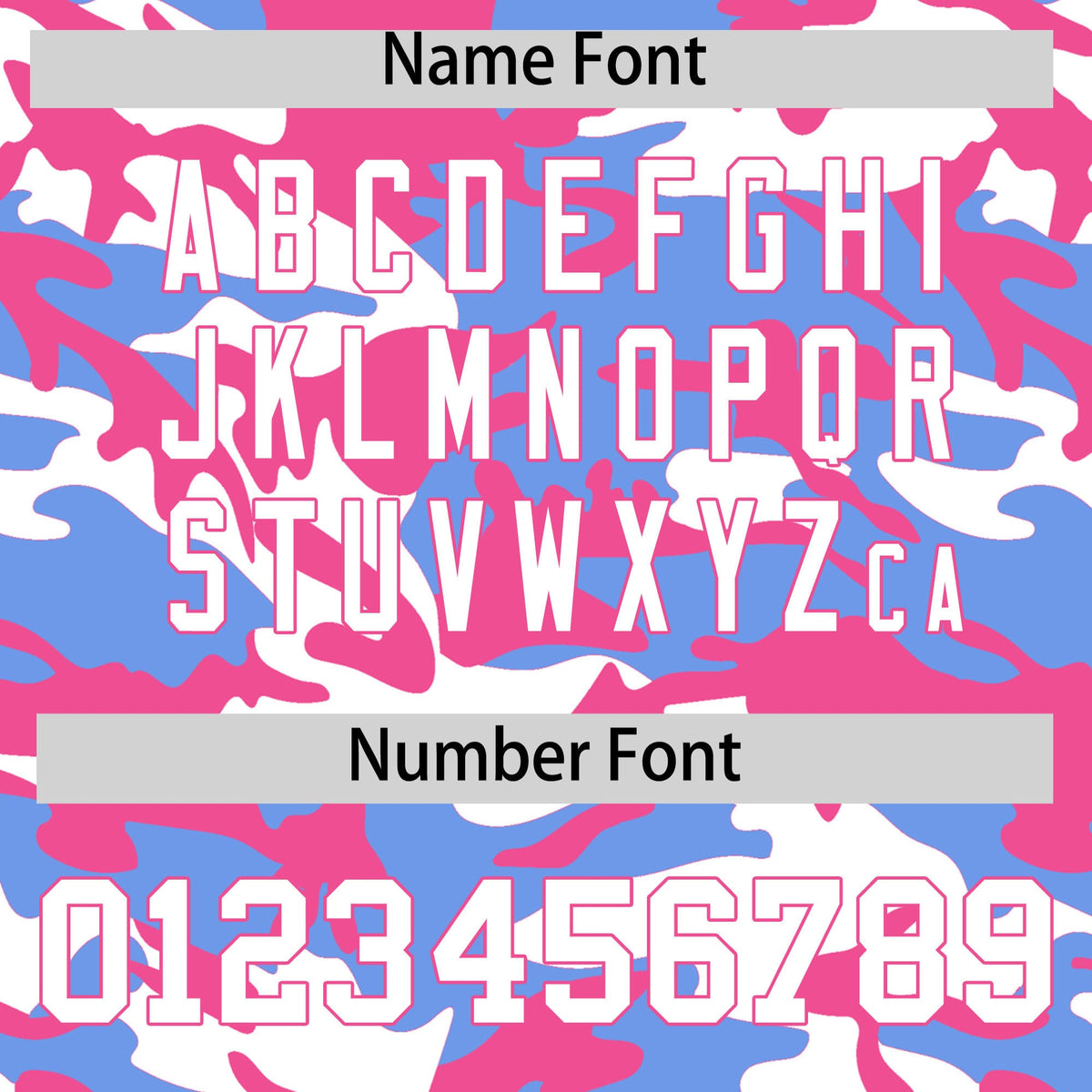 Custom Light Blue Pink White Camo Gradient Fashion Baseball Jersey | Perfect for Training,Sublimation Printed &amp; Stitched,Add Name and Numbern,Perfect for Teams | KXKSHOP