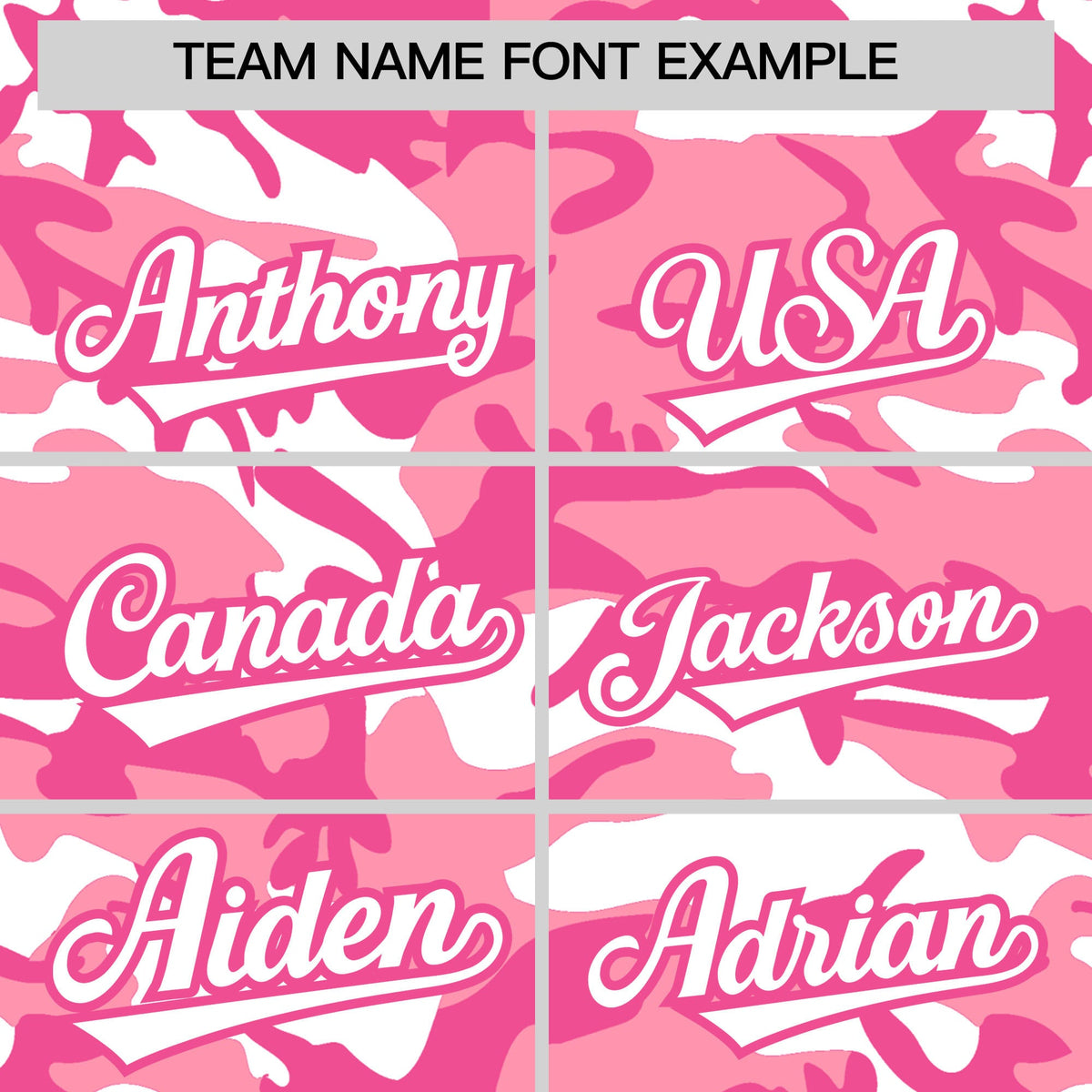 Custom Light Pink Pink White Camo Gradient Fashion Baseball Jersey | Perfect for Training,Sublimation Printed &amp; Stitched,Add Name and Numbern,Perfect for Teams | KXKSHOP