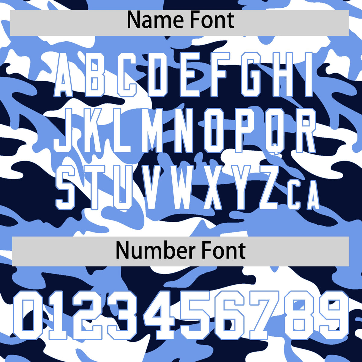 Custom Navy Light Blue White Camo Gradient Fashion Baseball Jersey | Perfect for Training,Sublimation Printed &amp; Stitched,Add Name and Numbern,Perfect for Teams | KXKSHOP