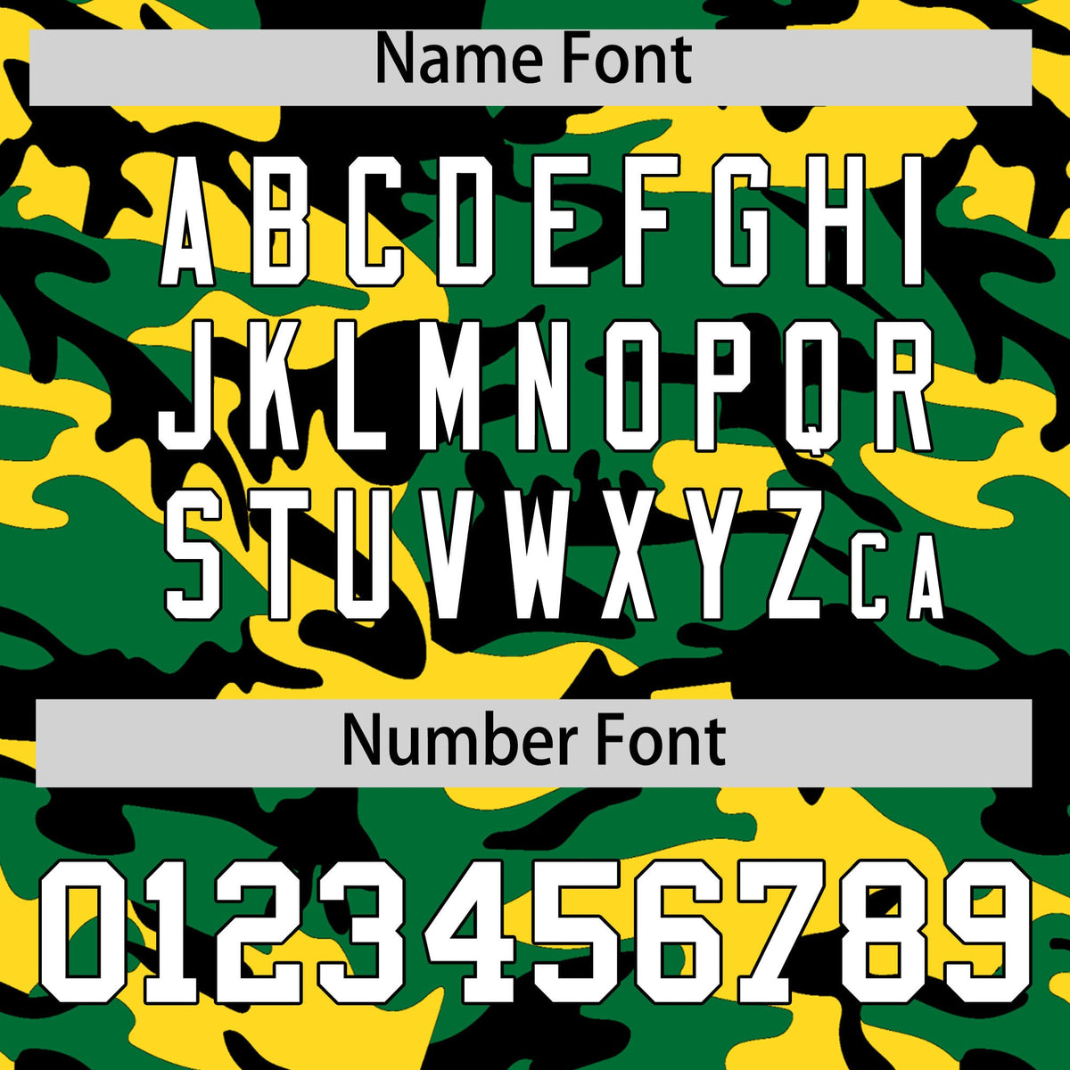 Custom Kelly Green Gold Black Camo Gradient Fashion Baseball Jersey | Perfect for Training,Sublimation Printed & Stitched,Add Name and Numbern,Perfect for Teams | KXKSHOP