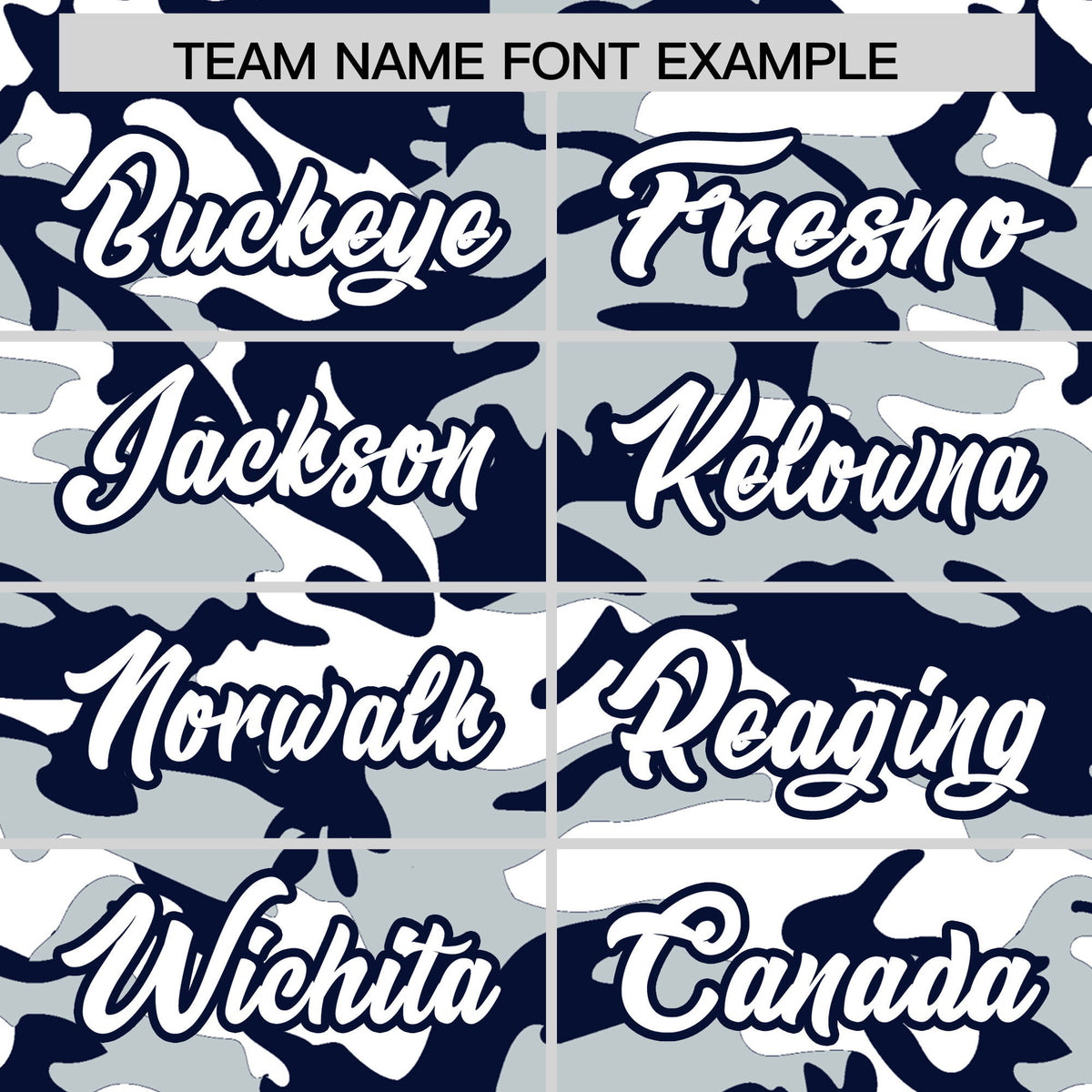 Custom Silver Navy White Camo Gradient Fashion Baseball Jersey | Perfect for Training,Sublimation Printed & Stitched,Add Name and Numbern,Perfect for Teams | KXKSHOP