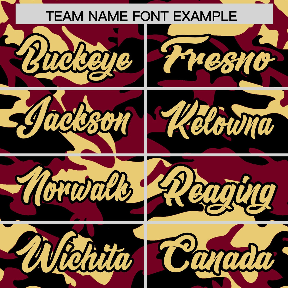 Custom Crimson Black Khaki Camo Gradient Fashion Baseball Jersey | Perfect for Training,Sublimation Printed &amp; Stitched,Add Name and Numbern,Perfect for Teams | KXKSHOP