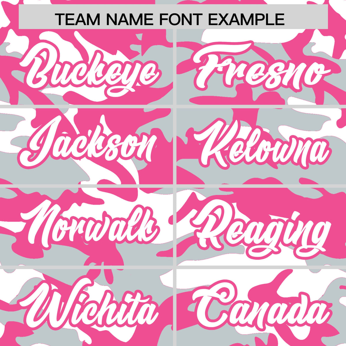 Custom Silver White Pink Camo Gradient Fashion Baseball Jersey | Perfect for Training,Sublimation Printed & Stitched,Add Name and Numbern,Perfect for Teams | KXKSHOP
