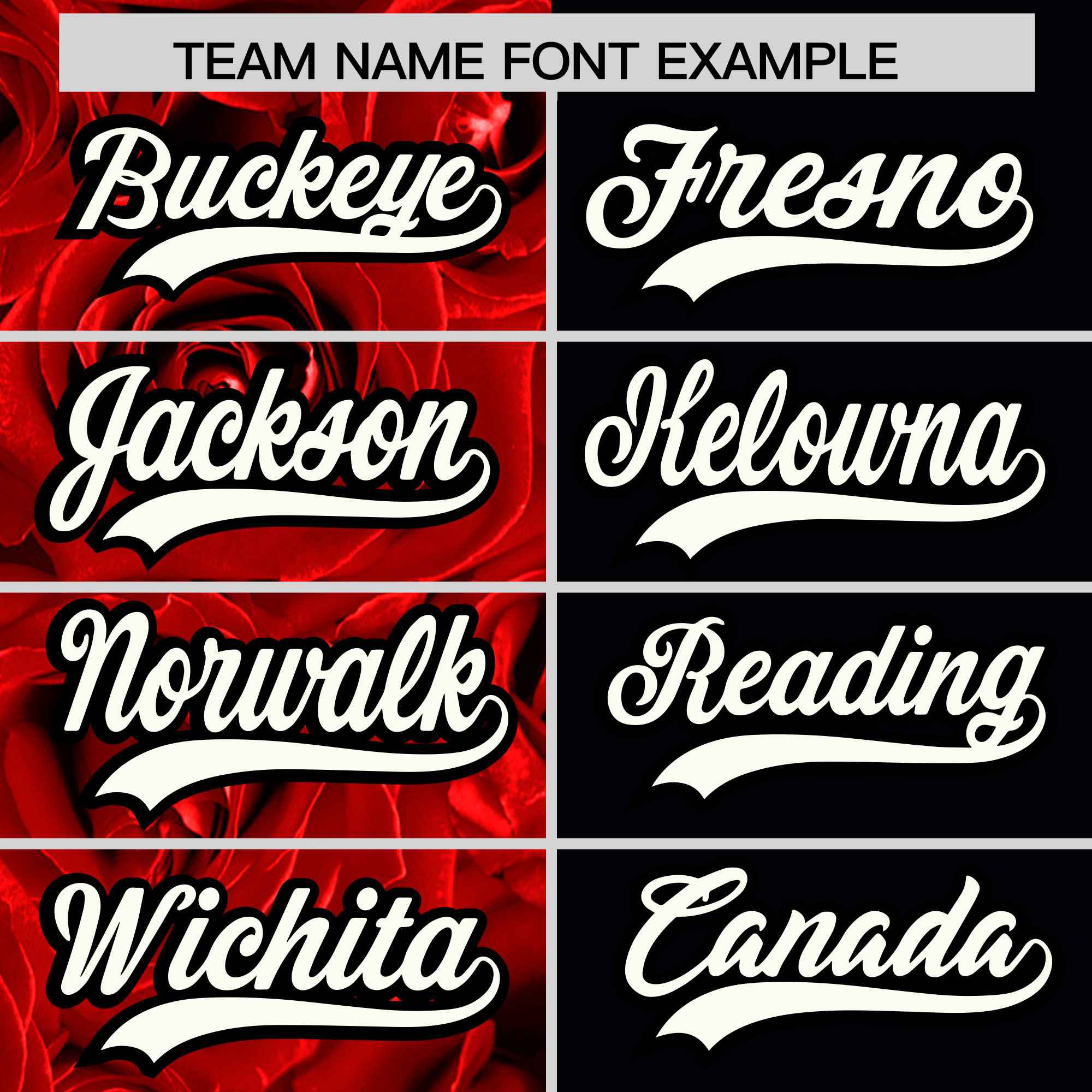 Custom Red Black Split Rose Print Authentic Baseball Jersey| KXKSHOP