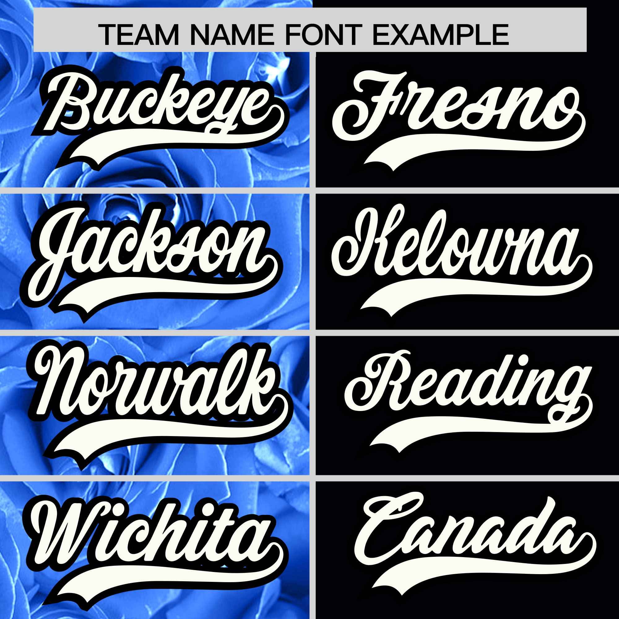 Custom Powder Blue Black Split Rose Print Authentic Baseball Jersey| KXKSHOP