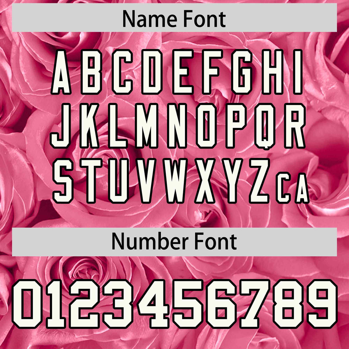 Custom Light Pink Black Split Rose Print Authentic Baseball Jersey| KXKSHOP