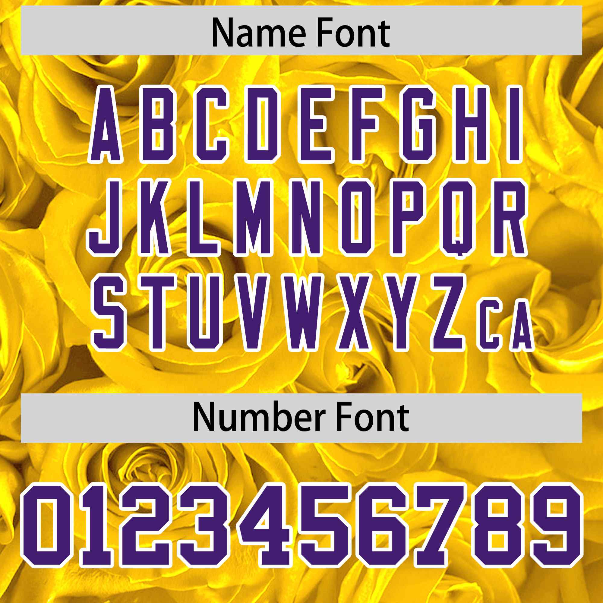 Custom Gold Purple Split Rose Print Authentic Baseball Jersey| KXKSHOP